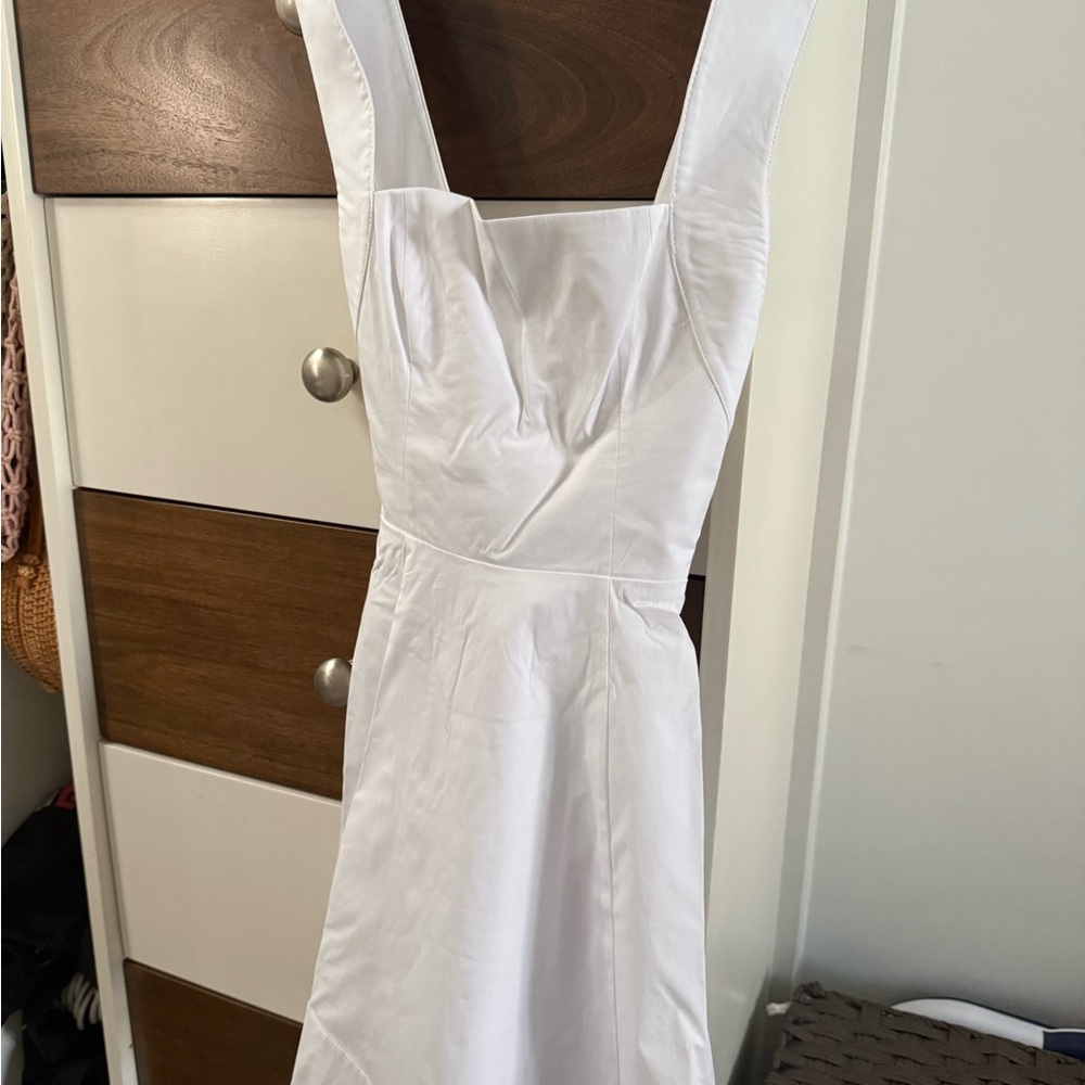 STAUD White Mini Dress